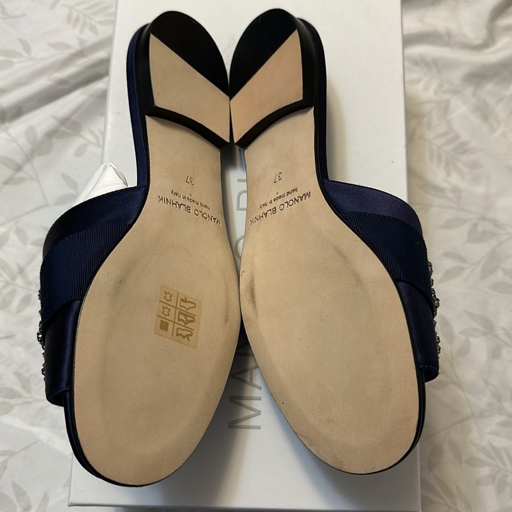 Manolo Blahnik Flat Sandals - Picture 3 of 6